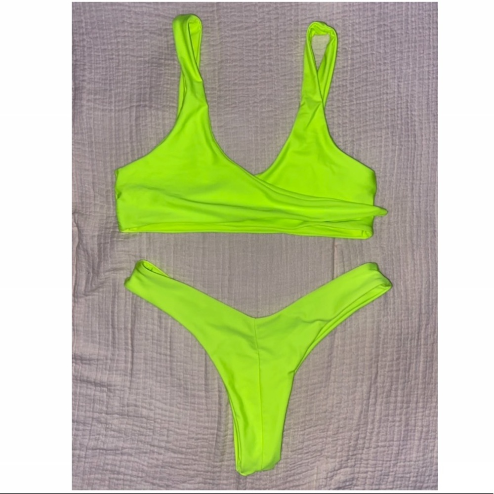 Neon Green Bikini